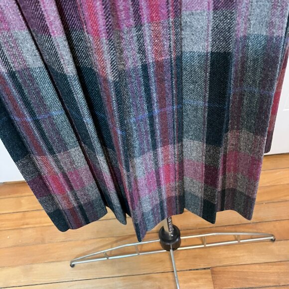 Vintage Evan Picone Wool Blend Skirt Vintage Sz 14 Modern Sz 2 - Picture 4 of 7
